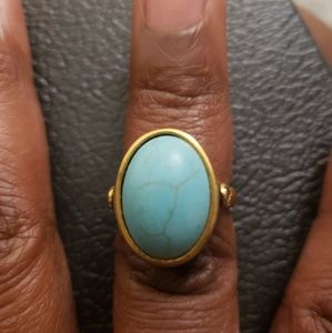 Silpada Turquoise Ring Size 8